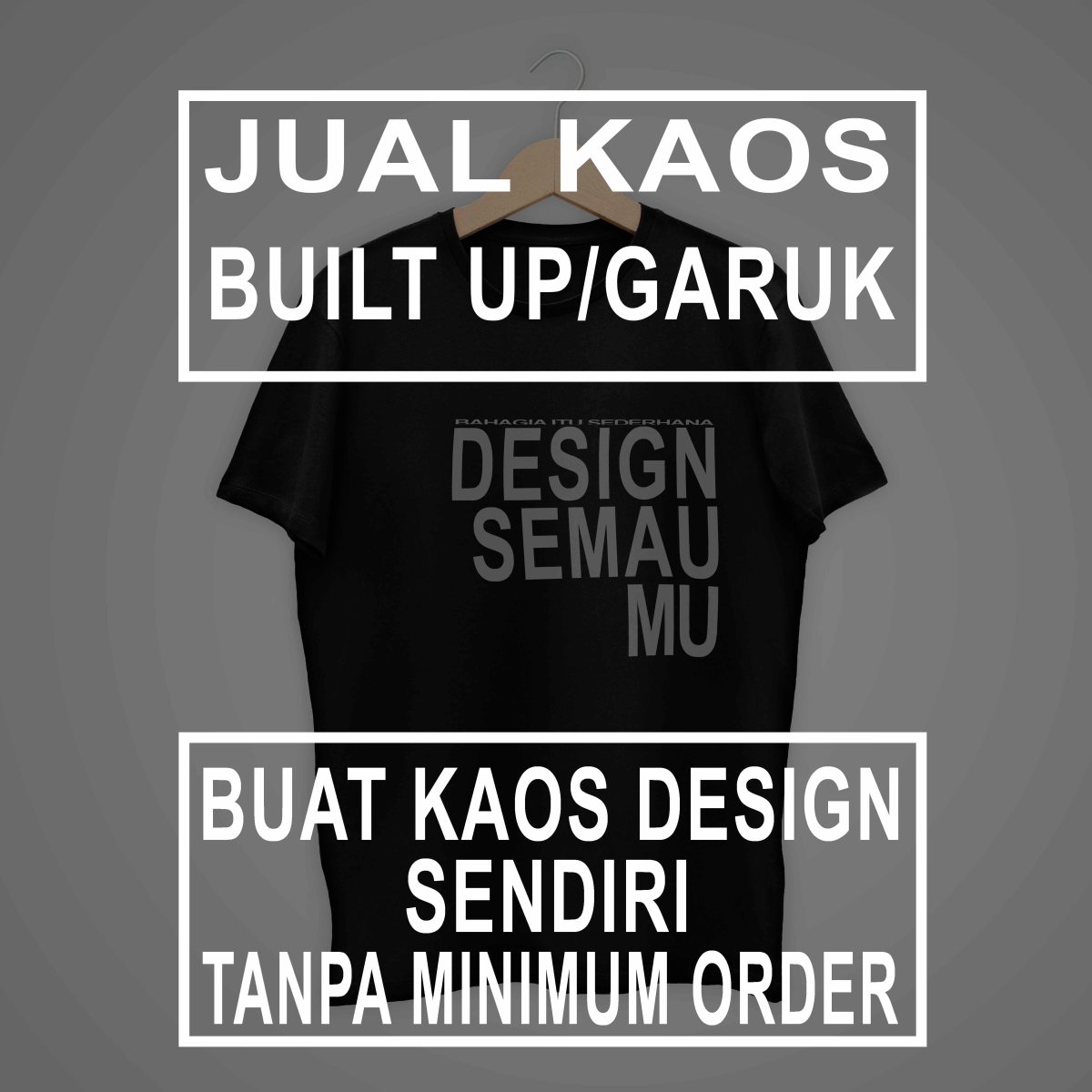  Kaos  Built  Up  Kaos  Garuk Dylunio T Shirt